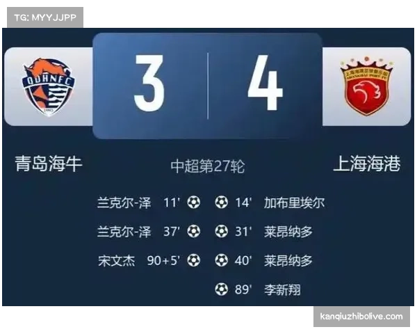 【2026年4月中超联赛·赛后·快讯积分榜更新：上海申花战平后仍居榜首，与第二名分差缩小至1分